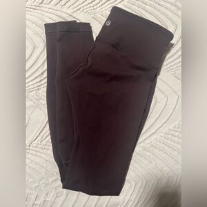 Purpleish brown Lulu leggings